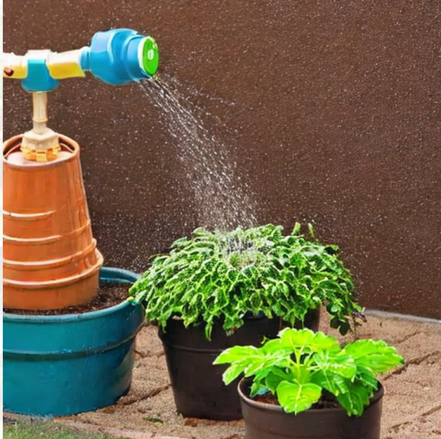 Do Sprinklers Work On Garden Pots