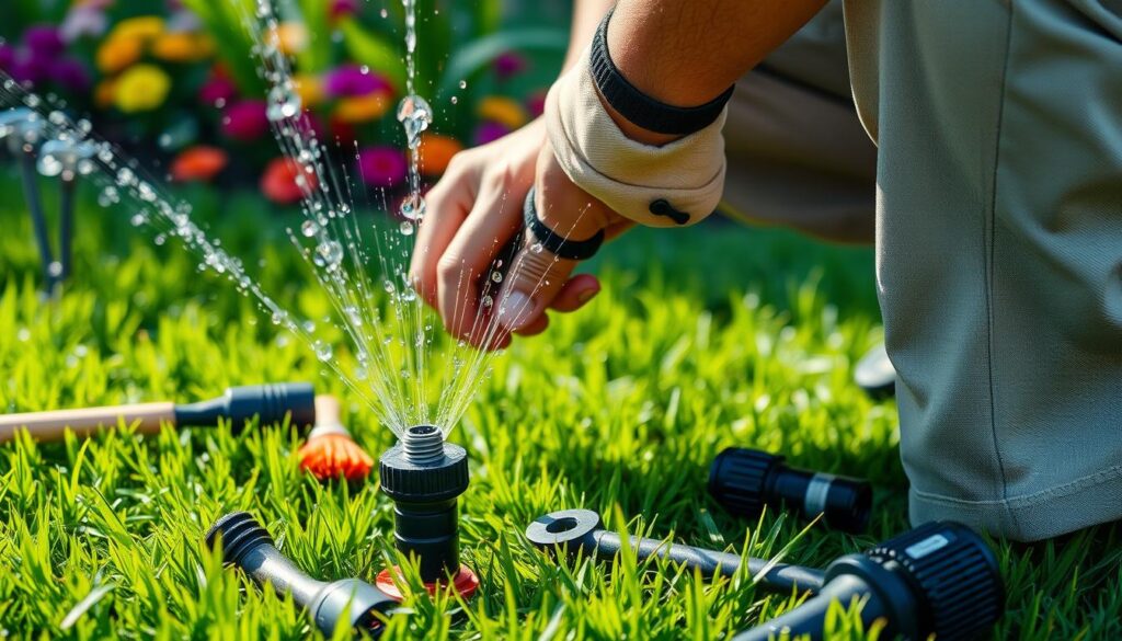 Advanced sprinkler maintenance