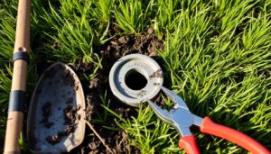 Read more about the article Fix Your Lawn: How to Remove Broken Sprinker Riser